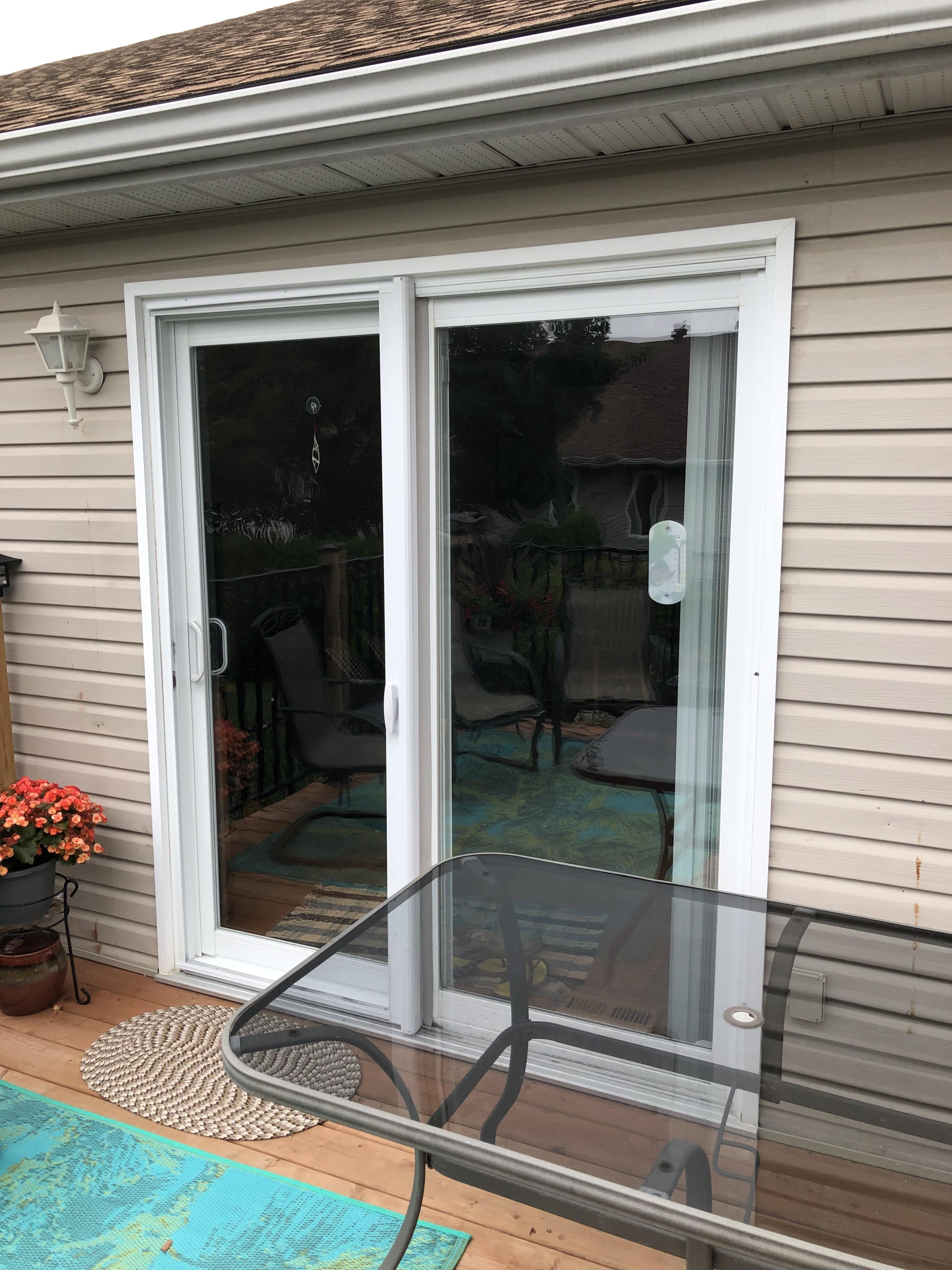 Retractable Screen Single Patio slider